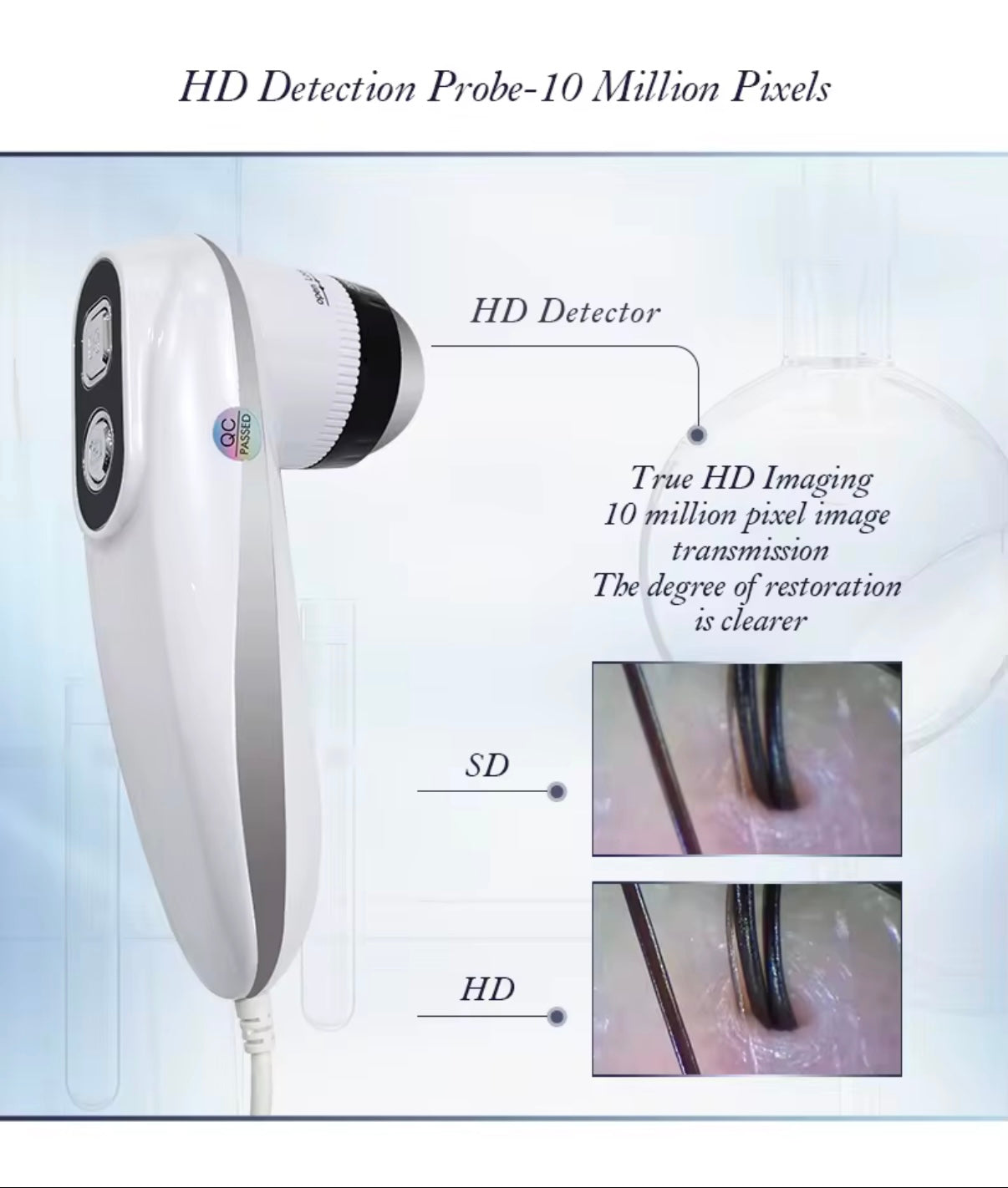 Meiboyi Scalp Analyzer HD Hair